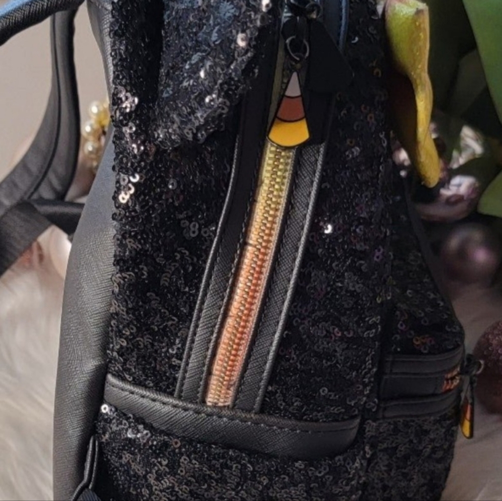 Loungefly Candy Corn Backpack Used - image 6